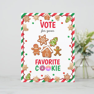 Papier Jeu de la fête de l'échange de cookies de Noël Bal