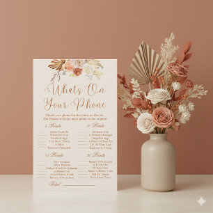 Papier Jeu de mariage automnal rustique : Qu'y a-t-il sur