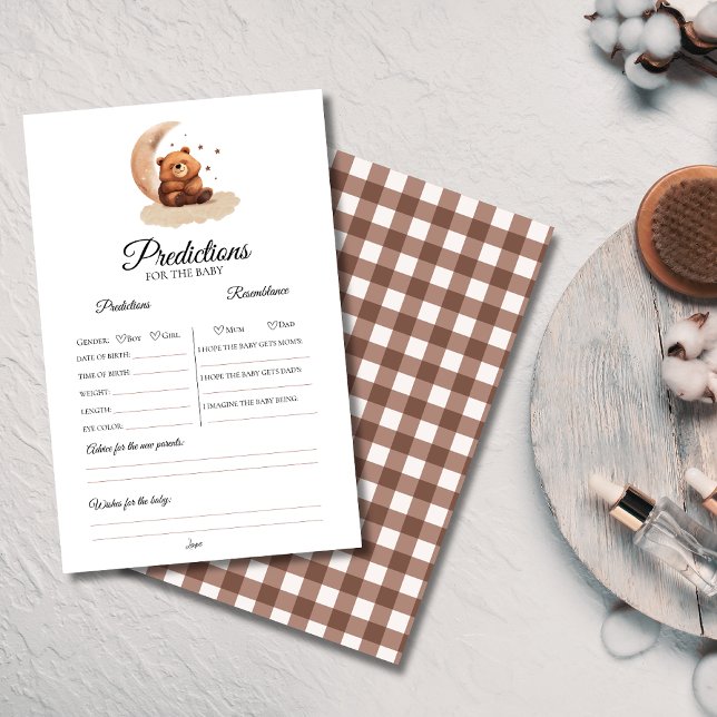 Papier Jeu de prédiction neutre en termes de genre pour n (Créateur téléchargé)