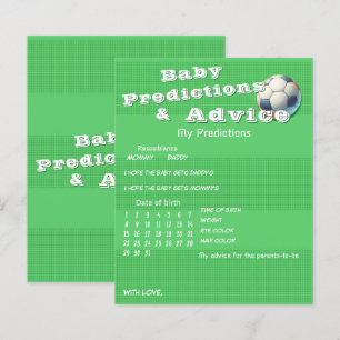 Papier Jeu de prédictions et conseils de sport de footbal