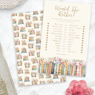 Papier Jeu de Thème de Livre Elle Préfèrerait