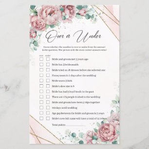 Papier Jeu d'eucalyptus floral floral