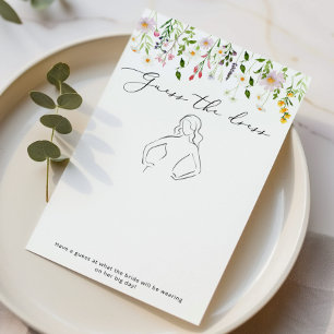 Papier Jeux de baby shower : devinez la robe de mariée Wi