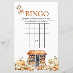 Papier Jeux de bingo She's Off The Market automne citroui