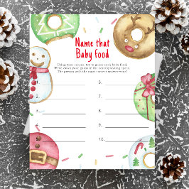 Papier Jeux de devinette de nourriture pour bébé pour une