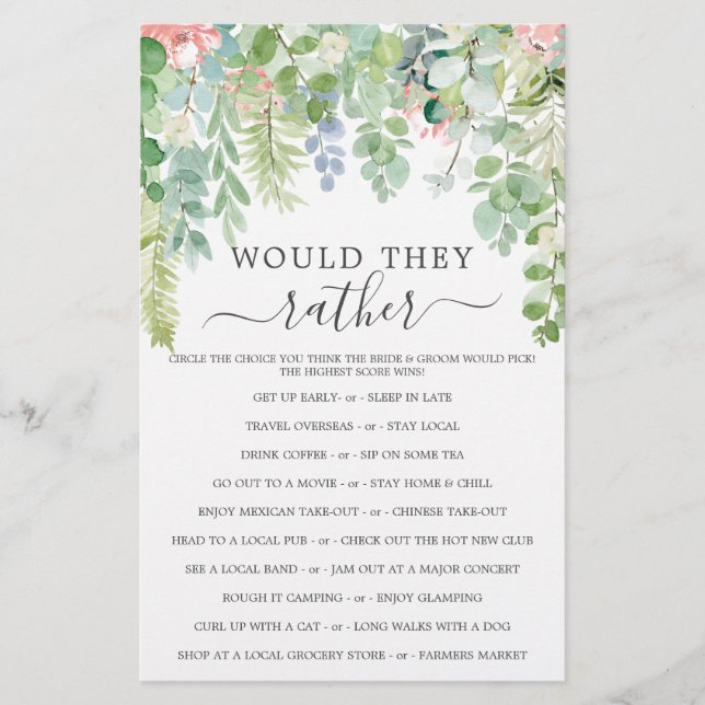 Papier Jeux de Fêtes des mariées à deux côtés doux et ver (Devant)