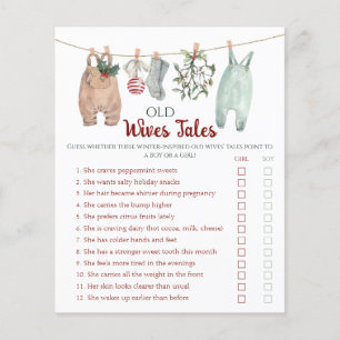 Papier Jeux de Vêtements de Noël et de Vieilles Croyances