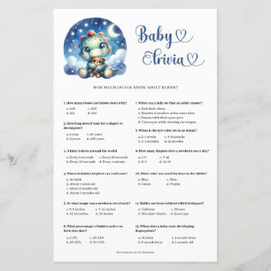 Papier Joli bébé dino étreinte ourson en peluche Baby Tri