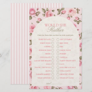 Papier Jolie Rose Voudrait-Elle Plutôt Fête des mariées J