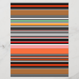 Papier Jolies rayures colorées