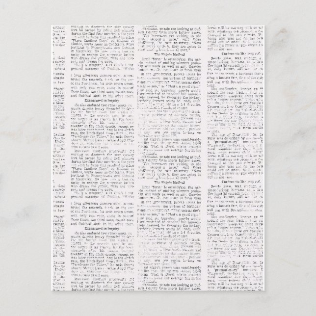 Papier Journal vintage (Devant)