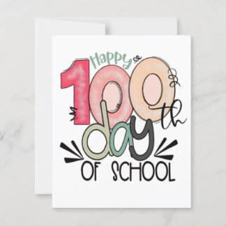 Papier Joyeux 100e jour de design scolaire