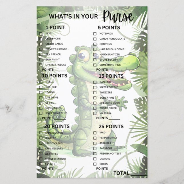 Papier Joyeux Crocodile sauvage Jeu Jungle Trees (Devant)