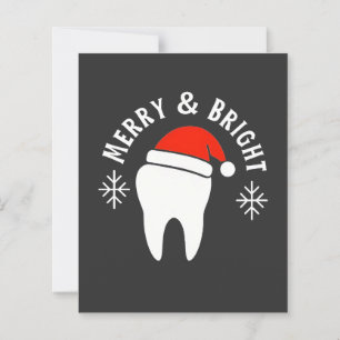 Papier Joyeux et brillant dentiste dentaire Noël