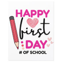 Joyeux premier jour d'école, Coeurs mignons