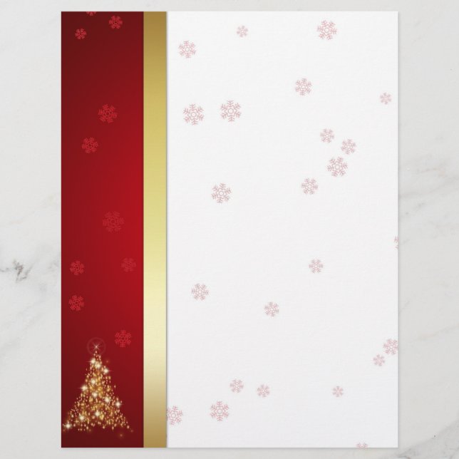 Papier Joyeux sapin de Noël éclatant (Devant)