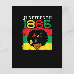 Papier Juneteenth 1865 femme afro femmes africaines enfan