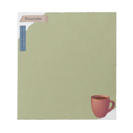 Papier Kaffee-Cup-Karton Notizblock