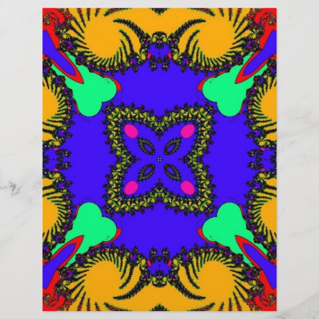 Papier Kaleidoscope (Devant)