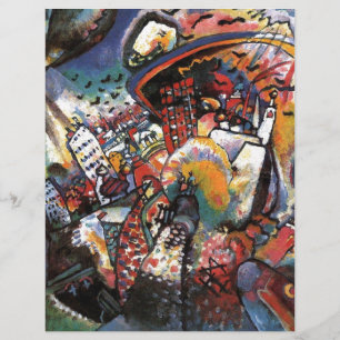 Papier Kandinsky Moscou I Cityscape peinture Abstraite
