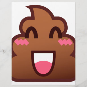 Papier kawaii poop emojis