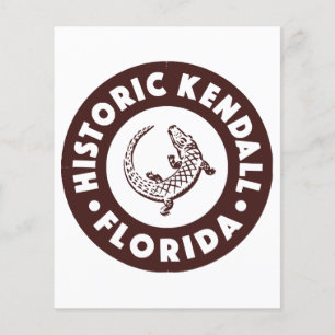 Papier Kendall Florida Circle - Brown Kendall Florida Cir