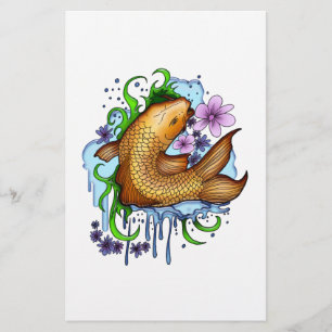 Papier Koi Fish