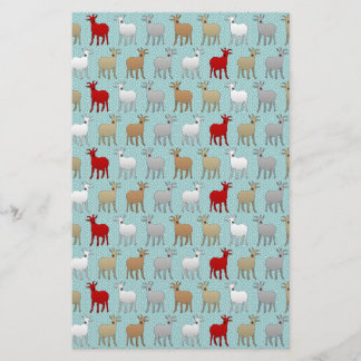 Papier La chèvre rouge