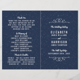 Papier La collection de Mariages de nuit étoilée - Progra