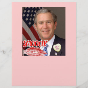 Papier La Saint-Valentin de George Bush