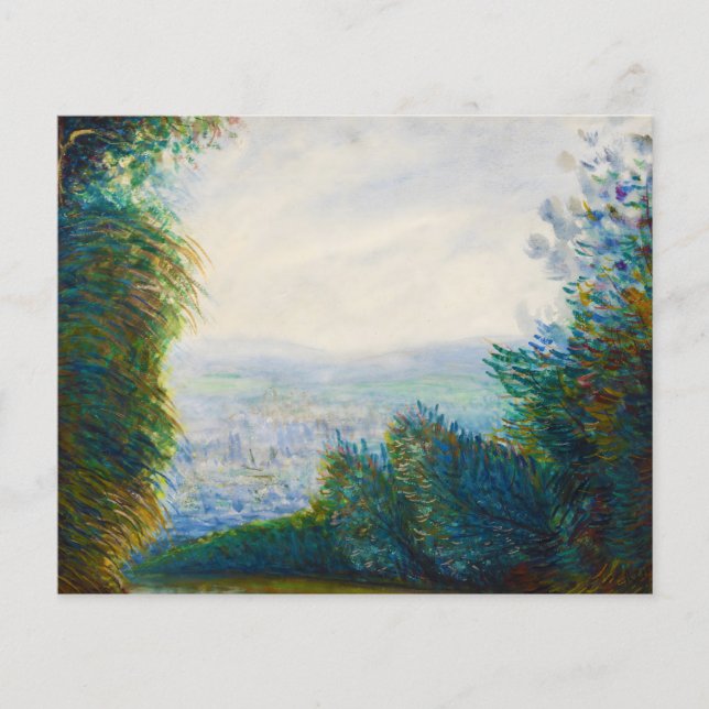 Papier La vallée d'Auvers sur l'Oise River Renoir (Devant)