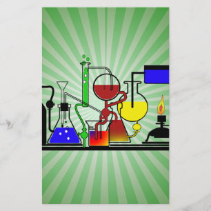 PAPIER LAB WARE - LABORATOIRE GLASSWARE MAD SCIENTIFIQUE