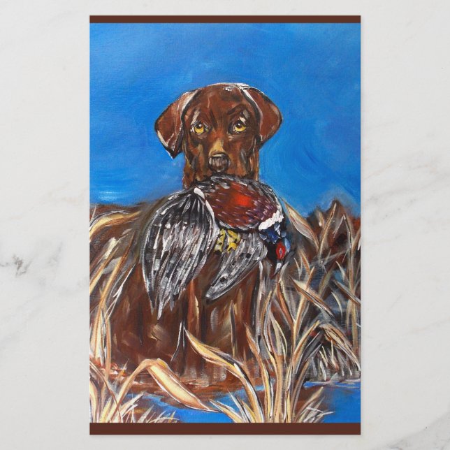 PAPIER LABRADOR CHOCOLAT (Devant)