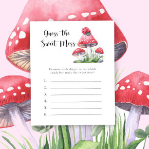 Papier ladybug - Devinez le jeu Sweet Mess