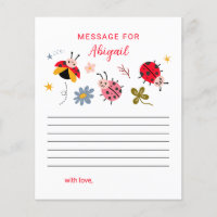 Ladybug Girl Birthday Heure Capsule Message