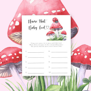 Papier ladybug - Nom du jeu de nourriture pour bébé