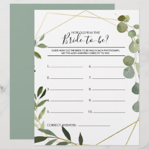 Papier L'âge du jeu de Fête des mariées de la mariée à de