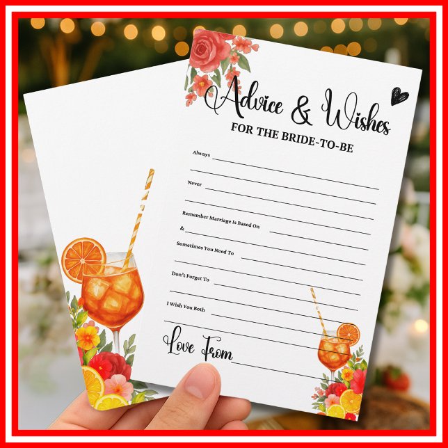 Papier L'amour à First Spritz Conseils souhaite à la mari (Créateur téléchargé)