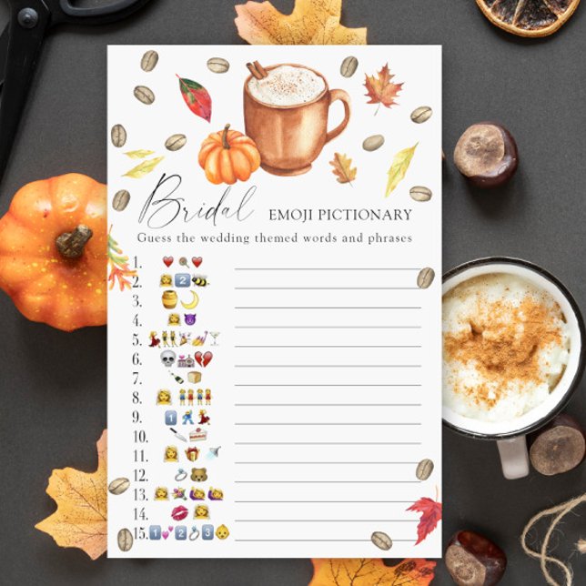 Papier L'amour brasse la douche nuptiale émoticônes (Créateur téléchargé)