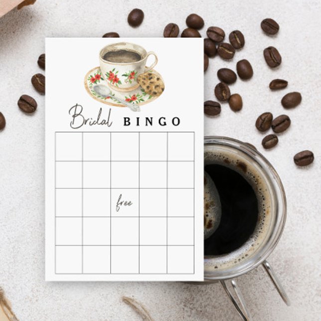 Papier L'amour brasse la douche nuptiale jeu de bingo (Créateur téléchargé)