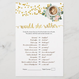 Papier L'amour du café brasse si elle préfère le jeu