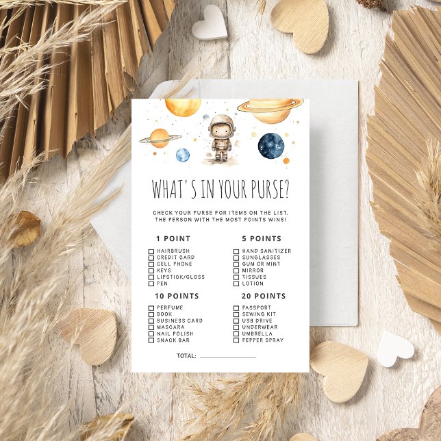 Papier L'astronaute Auter Space Ce qui est dans votre jeu (Créateur téléchargé)