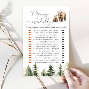 Papier L'aventure attend le jeu Who Said It Maman ou Papa