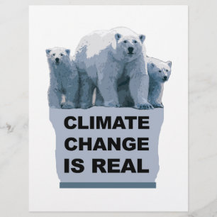 PAPIER LE CHANGEMENT CLIMATIQUE EST RÉEL