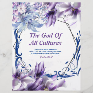 Papier Le Dieu Toutes Les Cultures Poème Personnalisé Sta