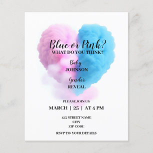 Papier Le genre de fumée révèle des invitations