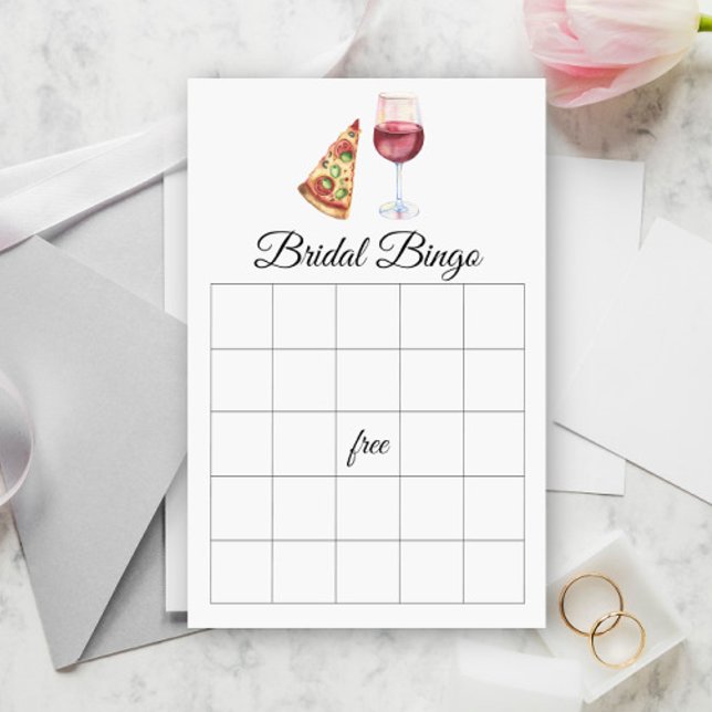 Papier Le jeu de bingo Perfect Pair Bridal (Créateur téléchargé)