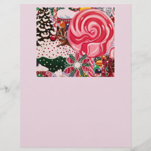 Papier "Le monde de la menthe poivrée de Mme Elizabeth"
