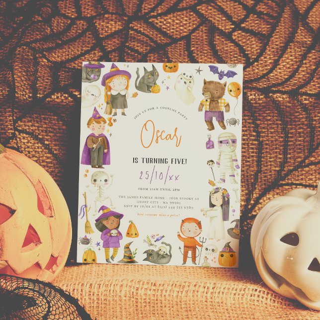 Papier Le Petit Costume du Budget Spooky Halloween (Créateur téléchargé)