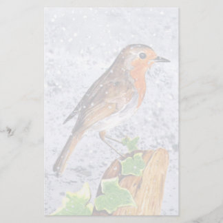 Papier Le rouge rouge rouge dans l'art de la neige